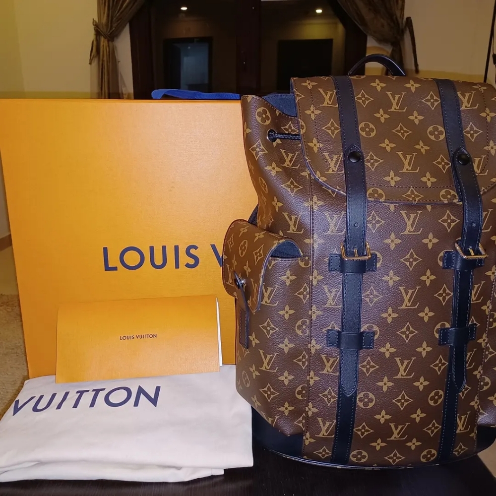 Louis Vuitton Christopher Backpack PM in Macassar Monogram (SOLD)
